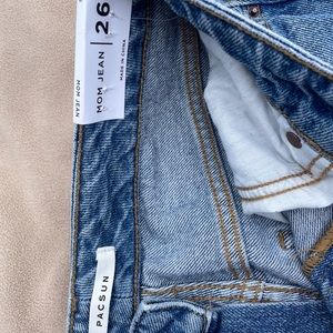 NWT Pacsun denim mom jean